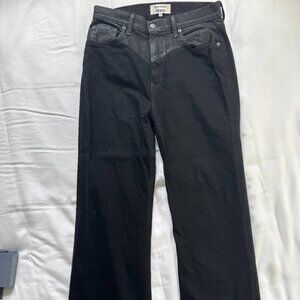 Reformation Two-Toned Black Jeans